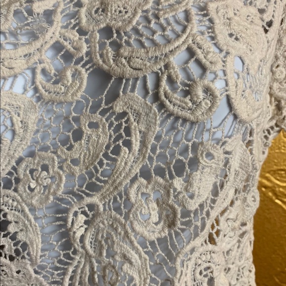 Vintage Lace Crop Top - Picture 2 of 4